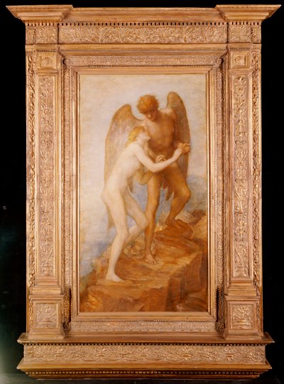 愛と生命、1884 作： George Frederick Watts