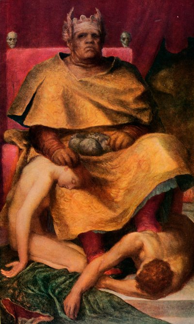 マモン、c1884、1912 作： George Frederick Watts