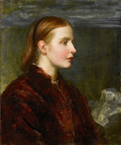 ミス・エリザ・アン・オグルビー、1866年 作： George Frederick Watts