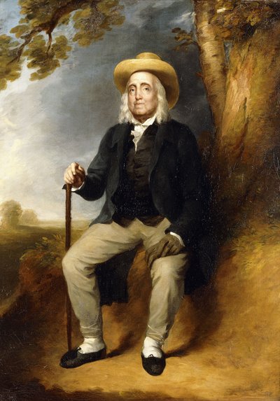ジェレミーベンサムの肖像 作： George Frederick Watts