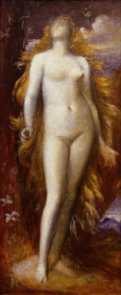 彼女は女性と呼ばれる 作： George Frederick Watts