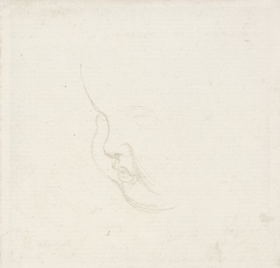 子供の頭のための研究、c.1860（グラファイト） 作： George Frederick Watts