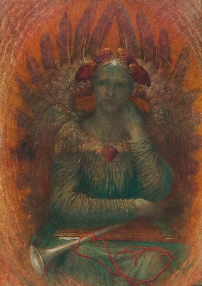 最も内側の住人、c1885、1912 作： George Frederick Watts