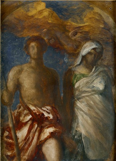 時間と死、c1868 作： George Frederick Watts