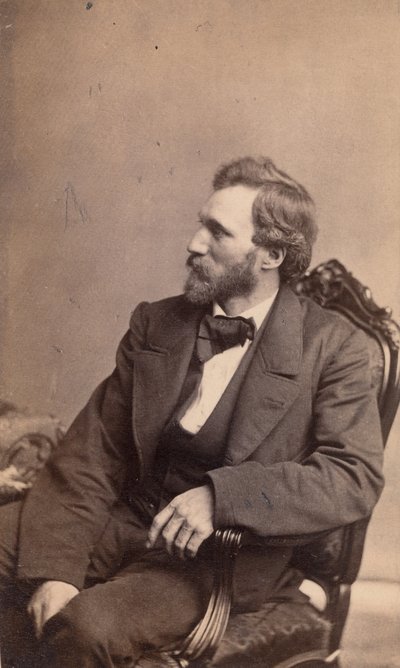 アーロン・ドレイパー・シャタック、1860年代。 作： George Gardner Rockwood