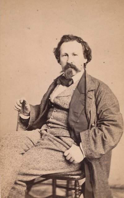 E.ジョンソン、1860年代。 作： George Gardner Rockwood