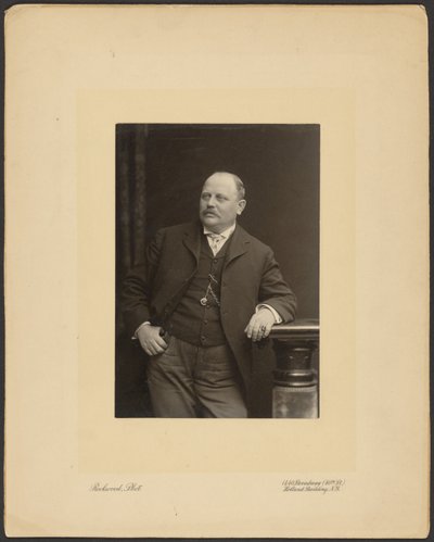 [男の肖像］ 作： George Gardner Rockwood