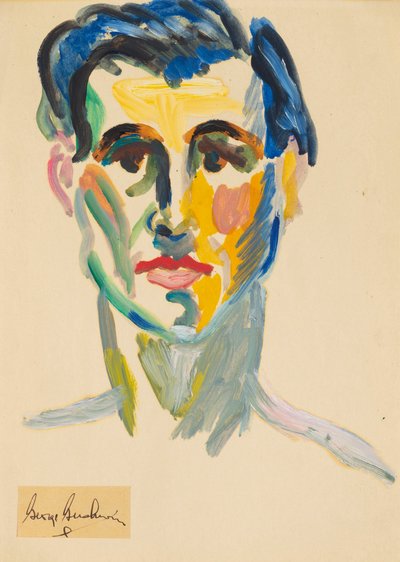 自画像。 作： George Gershwin