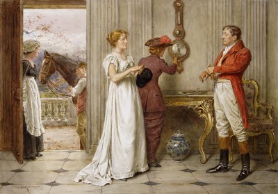 南風と曇り空、 作： George Goodwin Kilburne