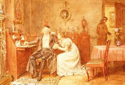 Disinherited 作： George Goodwin Kilburne