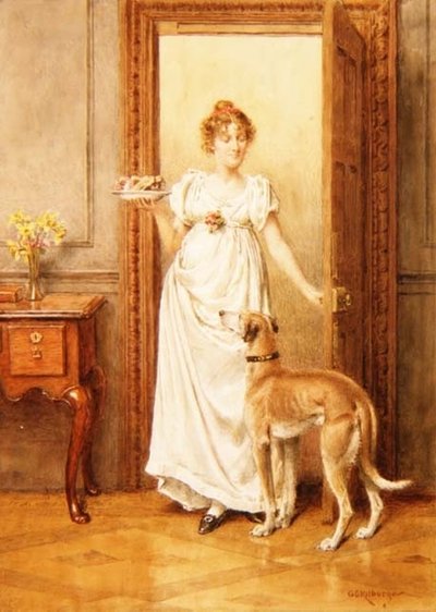 Tasty Morsels 作： George Goodwin Kilburne