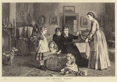 クリスマスの妨げ 作： George Goodwin Kilburne