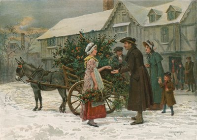 ホリーカート 作： George Goodwin Kilburne