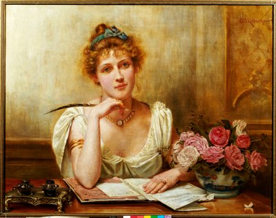 手紙 作： George Goodwin Kilburne