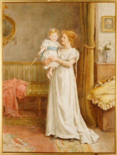 家の主人 作： George Goodwin Kilburne