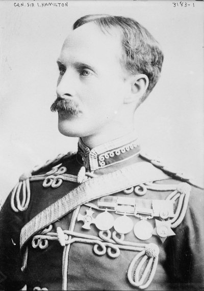 イアン・ハミルトン将軍、1910-5 作： George Grantham Bain