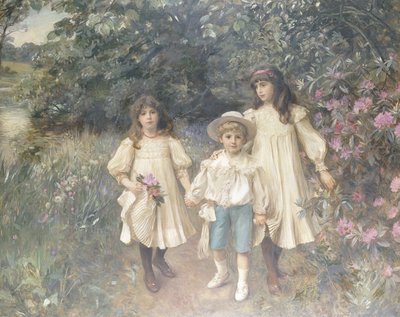 メリエル、シンシア、ジョージ (パーキンス) 作： George Harcourt