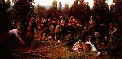 葡萄の採取 作： George Harcourt Sephton