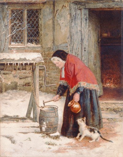冬の朝 作： George Hardy