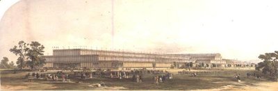 1851年のロンドン万国博覧会のための建物 作： George Hawkins