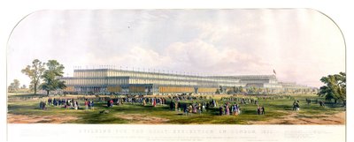 1851年ロンドンの大展示会のための建物 作： George Hawkins