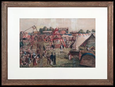 クロイドンフェア、1833年（クレヨン） 作： George Hawkins