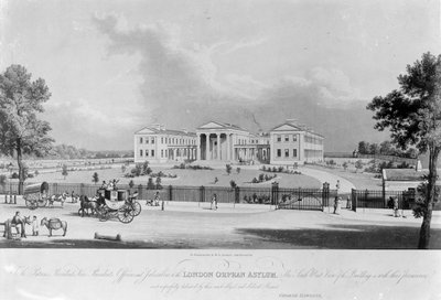 ロンドン孤児の亡命、1830年頃 作： George Hawkins