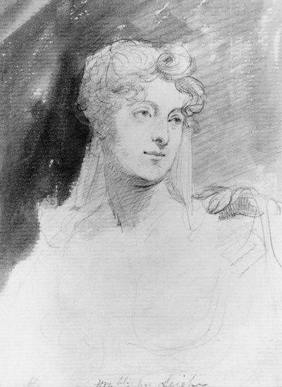 本の肖像画。オーガスタ・リー 作： George Hayter