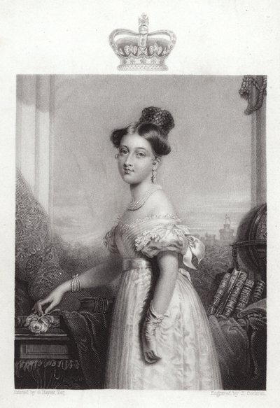18歳のビクトリア女王 作： George Hayter