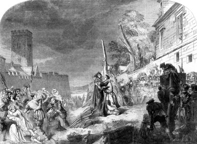 リドリーとラティマーの殉教、オックスフォード、1856年。 作： George Hayter