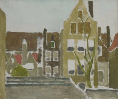 家のグループ 作： George Hendrik Breitner