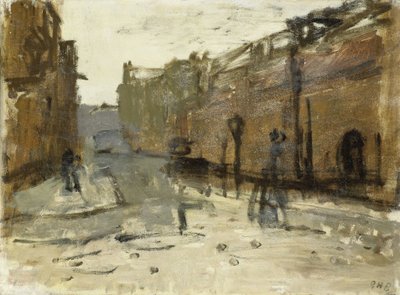 ロッテルダムでの仕事 作： George Hendrik Breitner