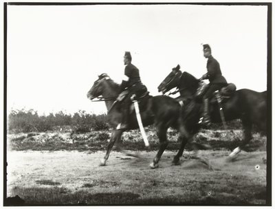 馬に乗った黄色い砲兵ライダー 作： George Hendrik Breitner