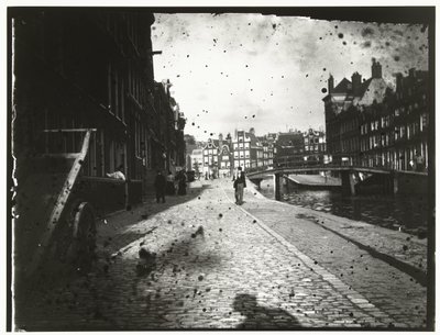 アムステルダムの Looiersgracht の眺め 作： George Hendrik Breitner