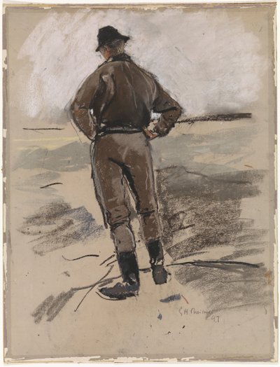 地上労働者 作： George Hendrik Breitner