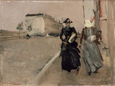 突風 作： George Hendrik Breitner