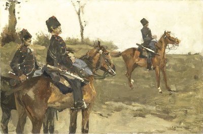 軽騎兵 作： George Hendrik Breitner