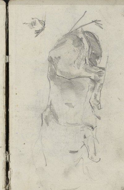 横たわる馬 作： George Hendrik Breitner
