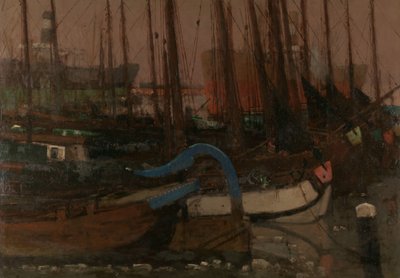 氷の中の船 作： George Hendrik Breitner