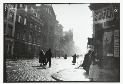 ロッテルダムのストリート ビュー 作： George Hendrik Breitner