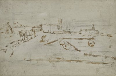 都市の端 作： George Hendrik Breitner