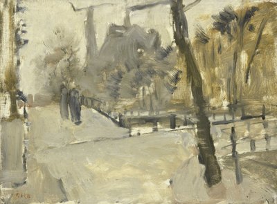 ライツェグラハト、アムステルダム 作： George Hendrik Breitner