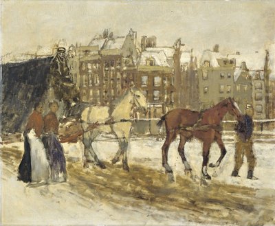 ザ ロキン、アムステルダム 作： George Hendrik Breitner