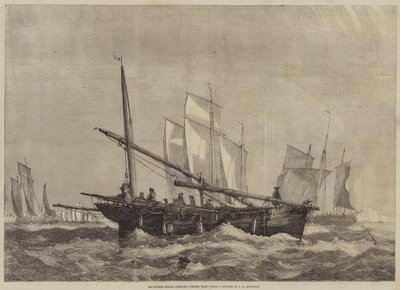 サバ・ボートが進行中 作： George Henry Andrews