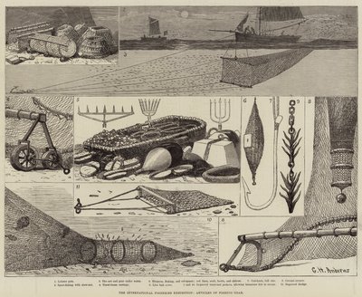 国際漁業展、釣具の記事 作： George Henry Andrews