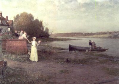 もう少しの別れ、1890 作： George Henry Boughton
