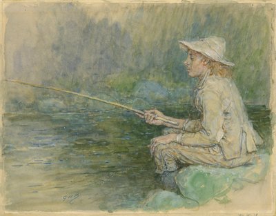 ボーイフィッシング 作： George Henry Boughton