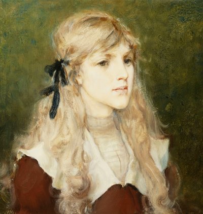 エスメロブの肖像、1890年頃 作： George Henry Boughton