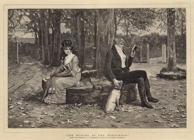 ハネムーンの衰退 作： George Henry Boughton