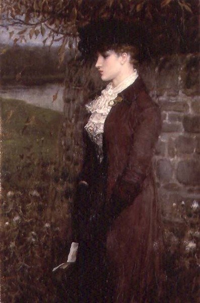 冬の日 作： George Henry Boughton